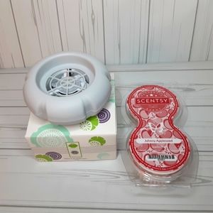 Scentsy Mini Fan Diffuser Johnny Appleseed